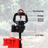 3 Jain 2002 AquaSmart Micro Sprinkler 7.4 GPH Drip Irrigation w/ 1/4" Tubing 36" gallery