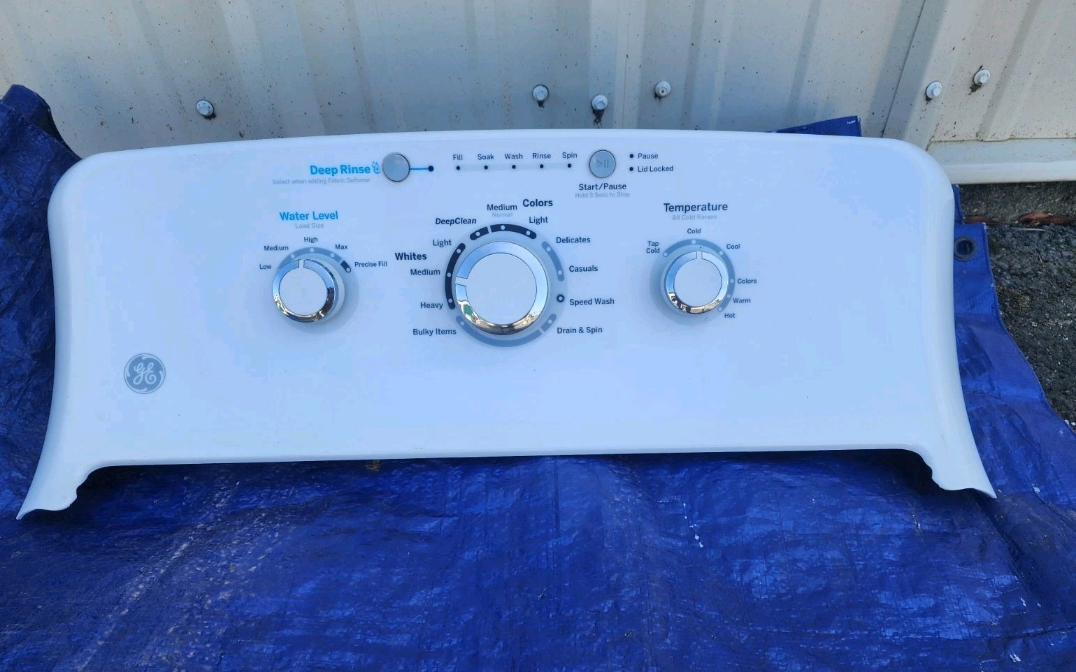 GE Washer Control Panel Assembly Complete 290D2226G003 & E348222 gallery