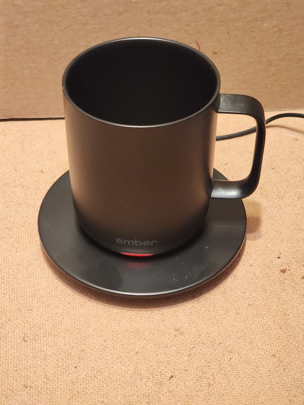 Ember Temperature Color Control Ceramic Smart Mug 10 Oz Black - App Controlled gallery