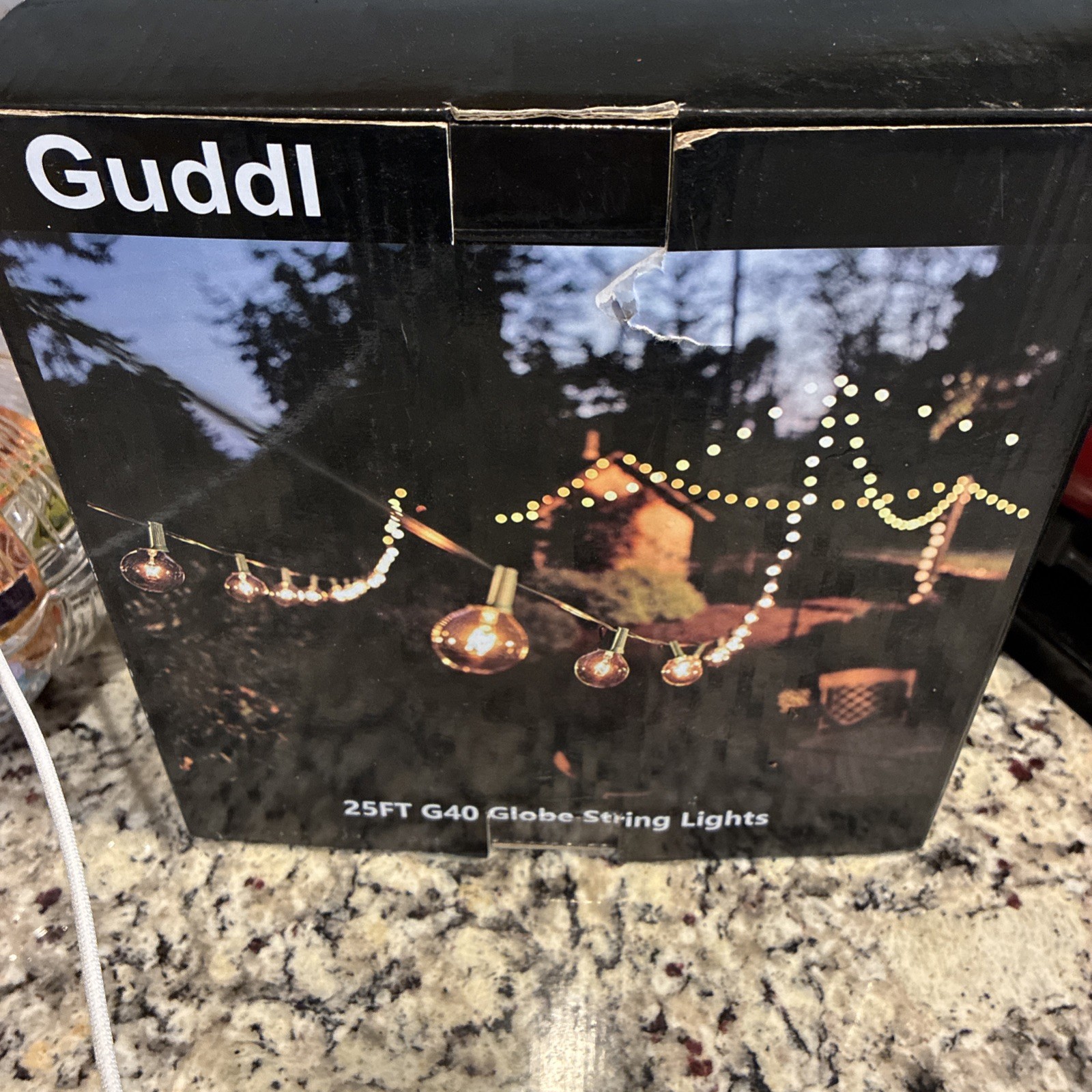 Outdoor String Lights For Patio Wedding Backyard Party Garden Porch Decoration gallery