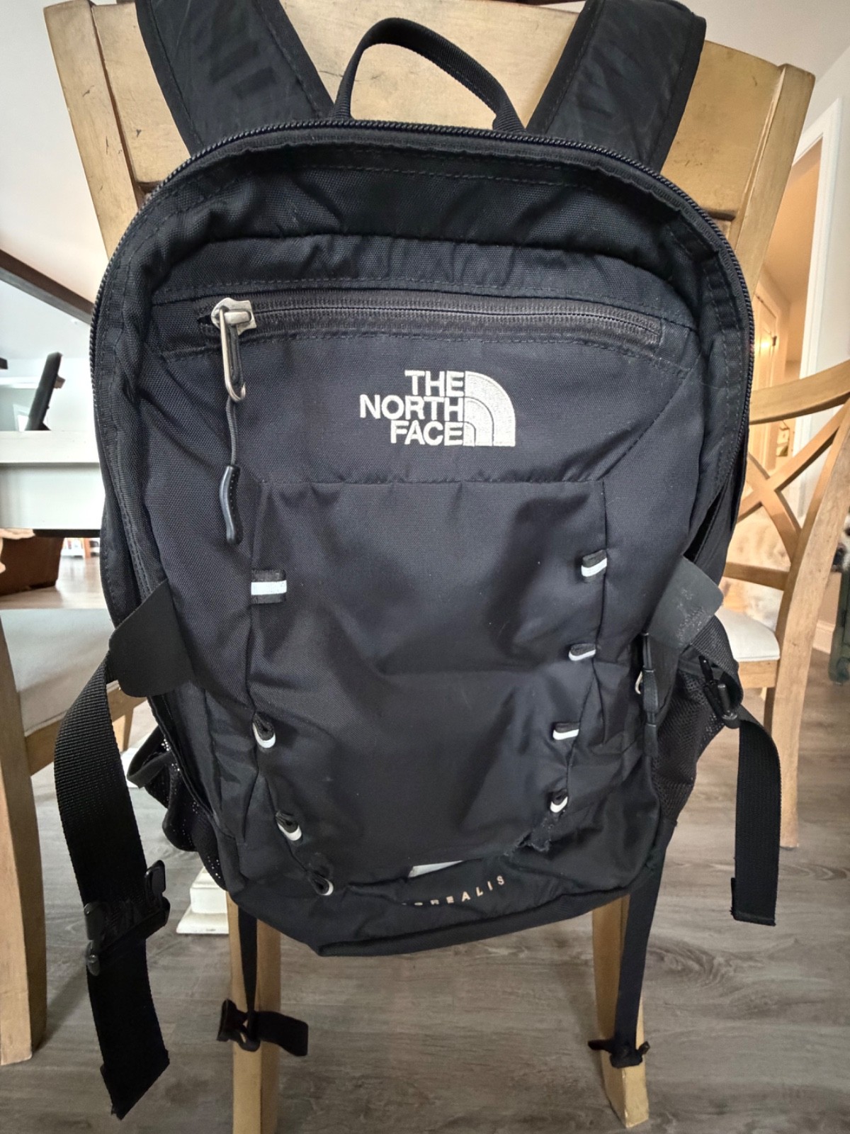 North Face Borealis Backpack - Black Color - Used 2
