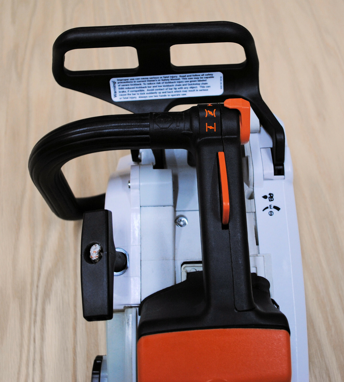 Stihl Choke Position/Selector Vinyl Decal / Sticker gallery