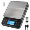 BOMATA Large Kitchen Scale with 0.1g/0.001oz High Precision, 5kg/11lb Bakery ... gallery