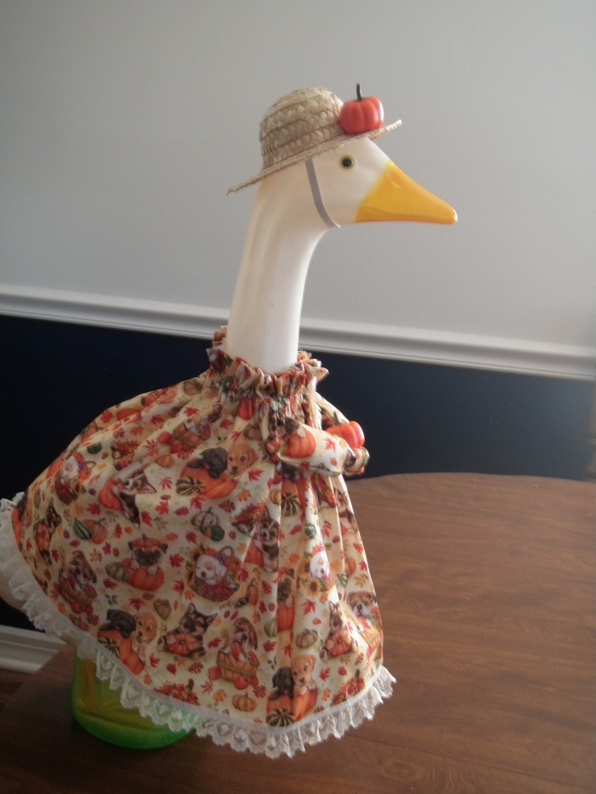 Goose clothes outfit - Fall asst playful dogs w/hat for lg 23-28" goose gallery