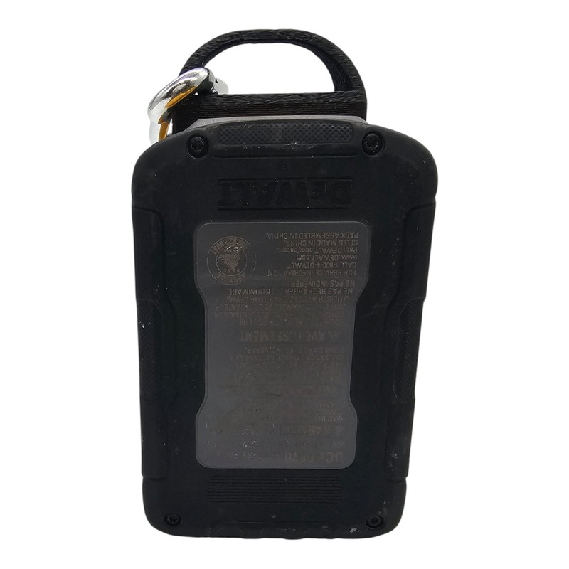 Mini Carrier Compact 20V Battery Holder for DeWalt w/ Carabiner Clip gallery