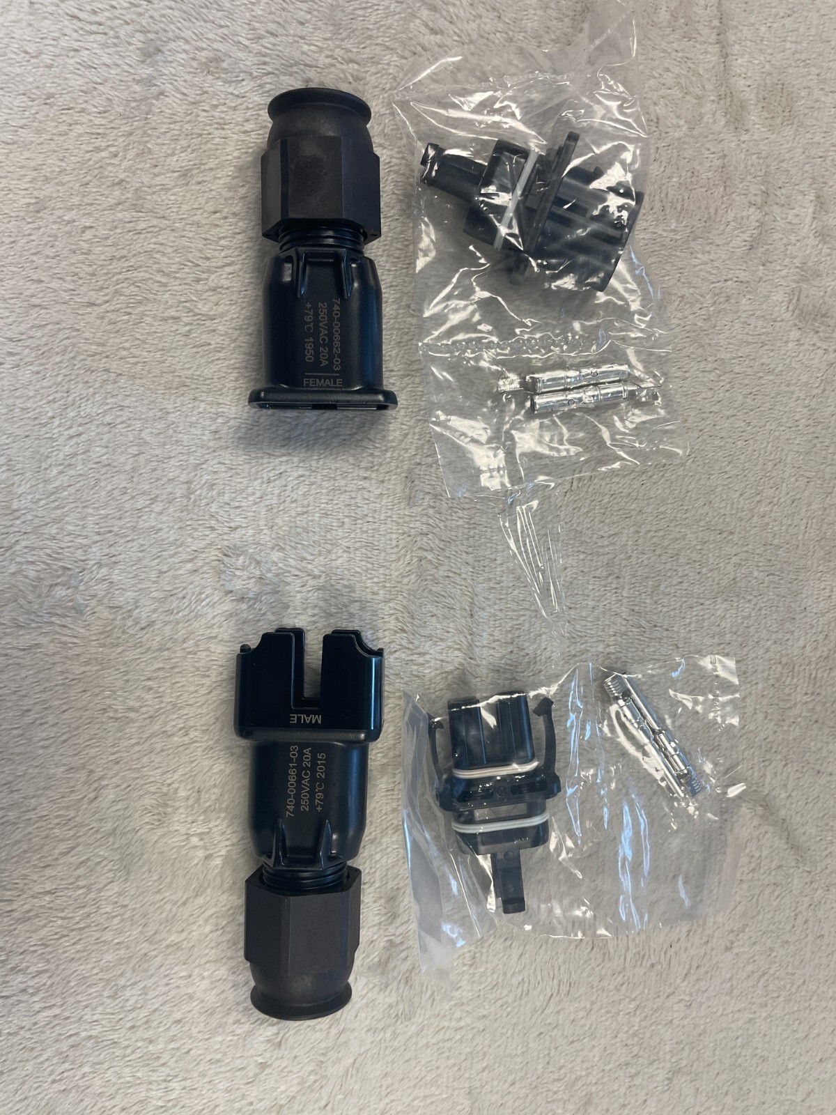 ENPHASE IQ INVERTER CABLE SPLICE KIT-BOTH (1)QTY Q-CONN-10M & (1)QTY Q-CONN-10F gallery