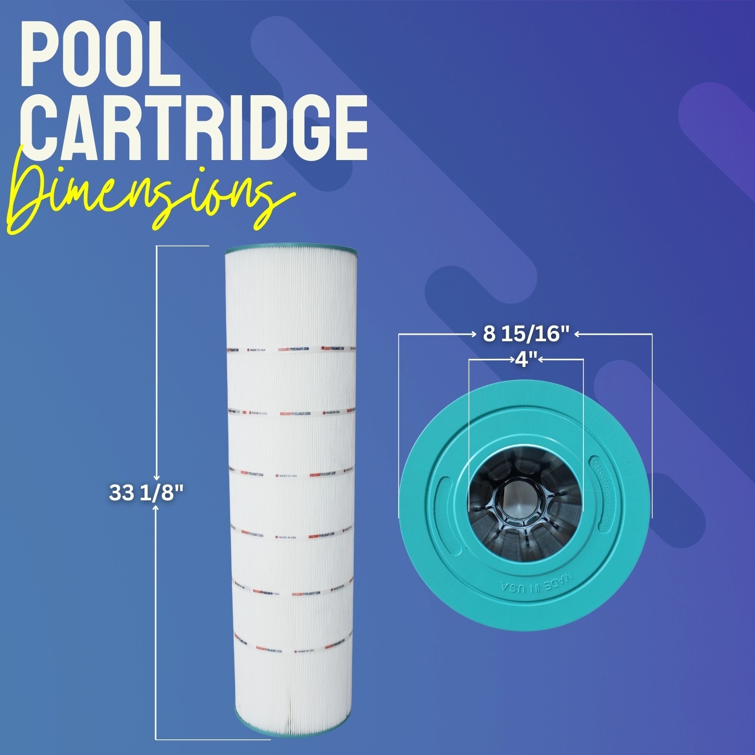 Pool Cartridge for Jandy CS200, Unicel C-8418, FC-0823, PJANCS200 (1 Pack) gallery