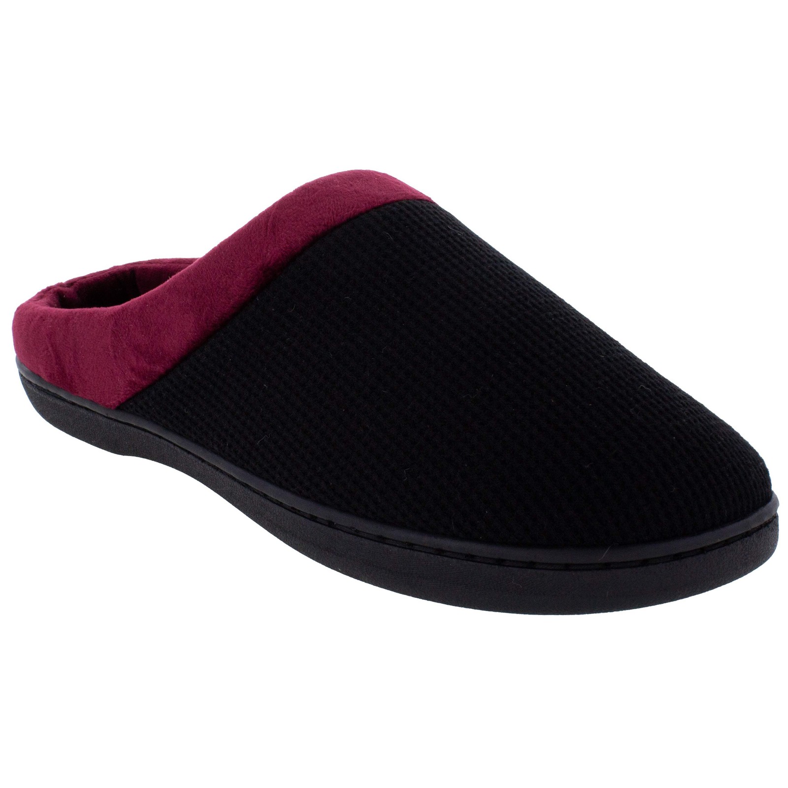 Black and Maroon ComfyFeet Clog Slipper gallery