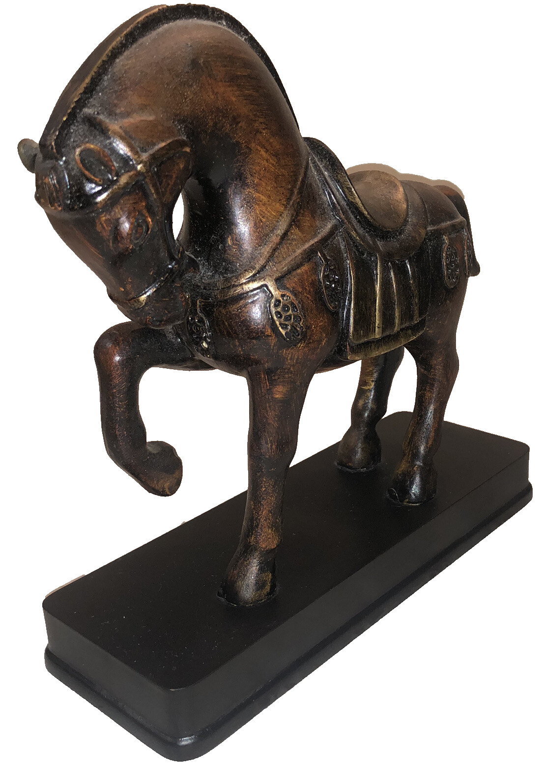 Mashburn Traditional Horse "Brown" Statue /Sculpture Stand gallery