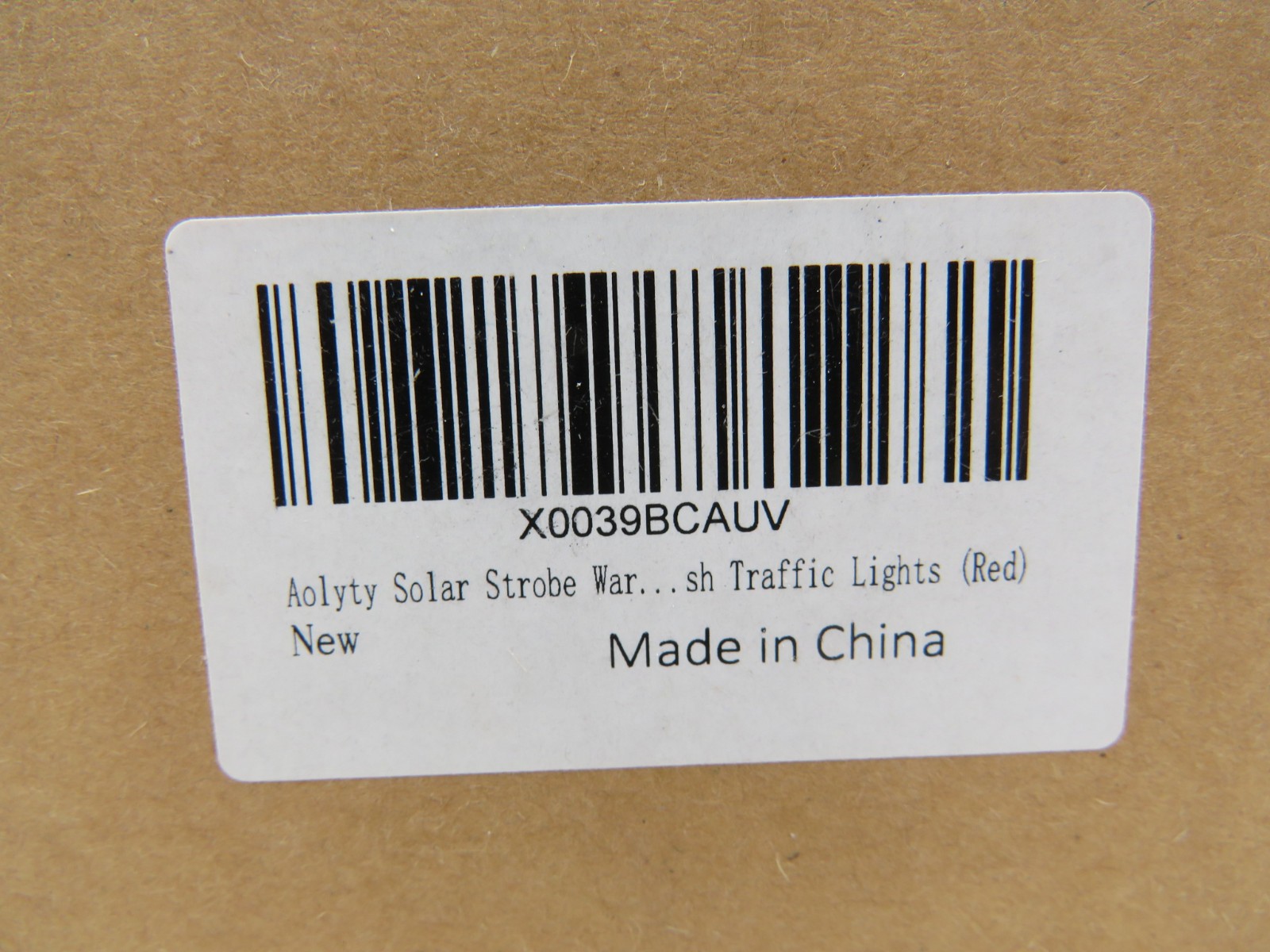 Aolyty Solar Strobe Warning Light LED Warning Lamp 4-Pack Super Bright IP54 NEW gallery