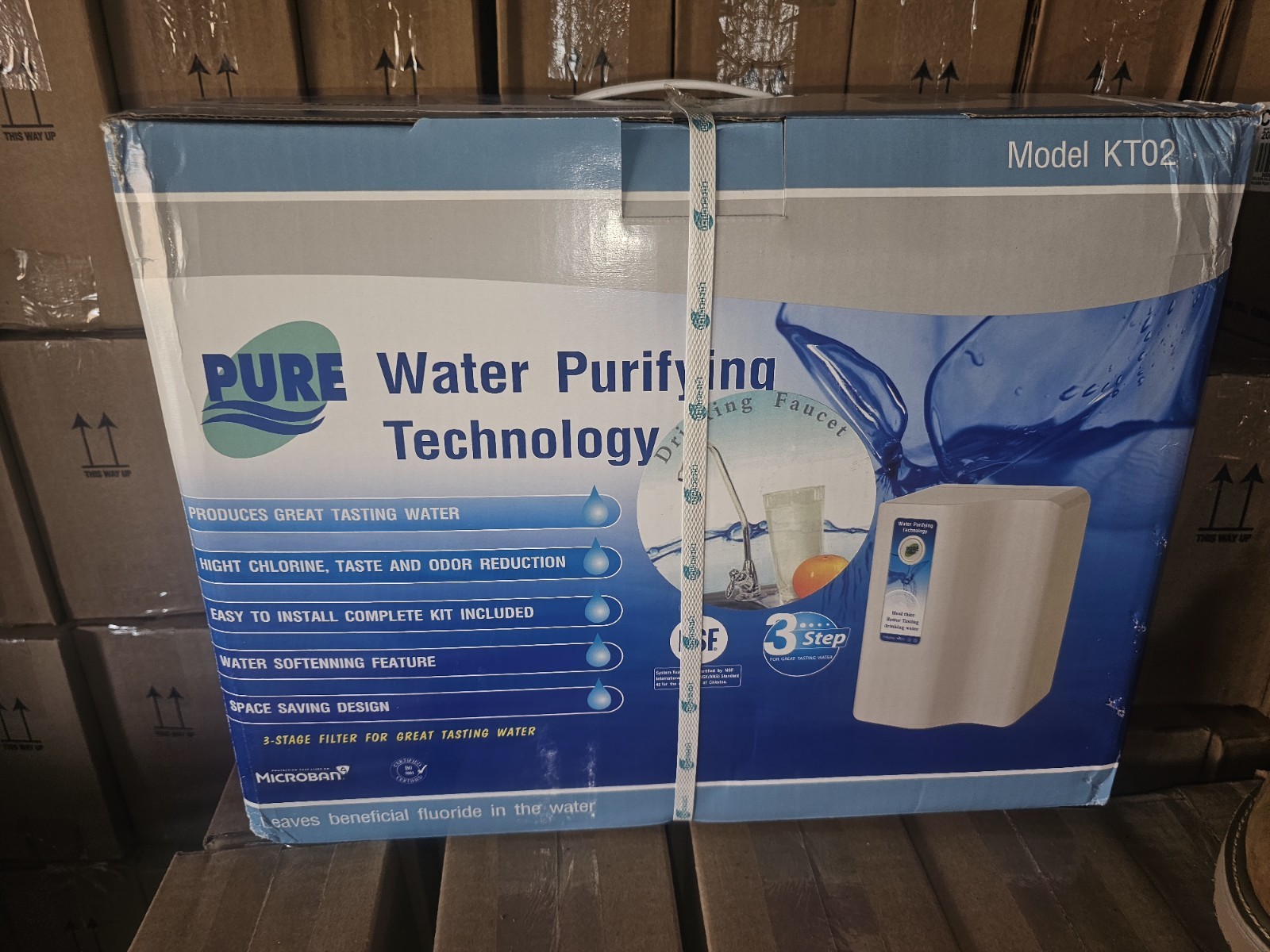 Pure Water Purifying Technology 3 Stage Filter Model kt02 New gallery