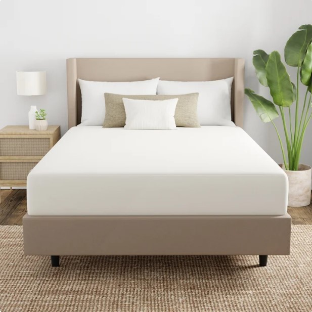 AllerEase Organic Cotton Mattress Pad - Blocks 99.9% of Allergens White KING