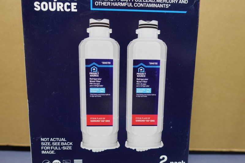 Project Source 3846785 Refrigerator Water Filter S-4-2 Fits Samsung HAF-QINS (2) gallery