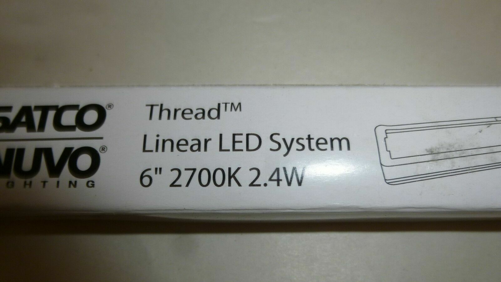 Satco 63-101 Thread 6" Linear LED Cabinet and Cove Strip Light gallery