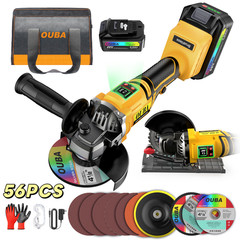 Cordless Angle Grinder Brushless for Dewalt 20V Battery 4.5″-5″ 9500RPM w/ Stand