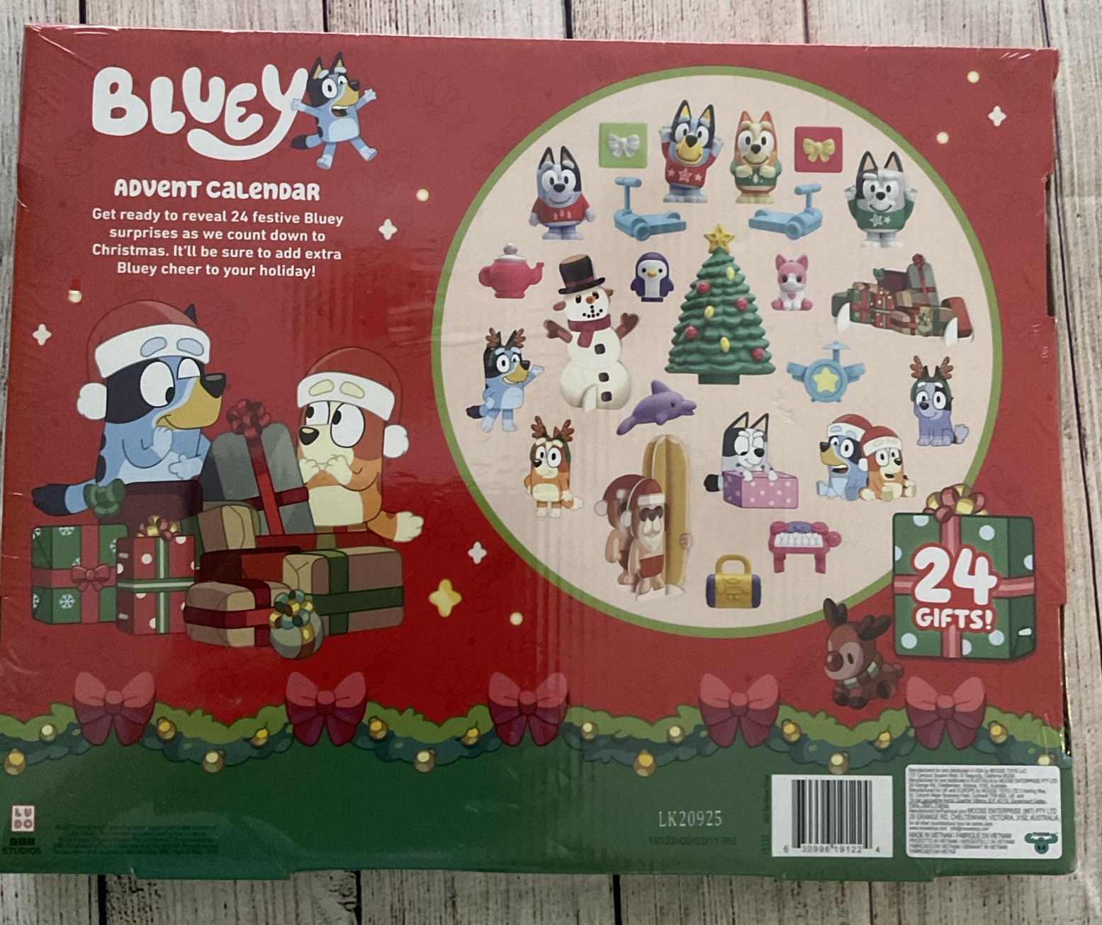 Bluey Mini Figures Christmas Advent Calendar 24-Day Christmas Calendar Countdown gallery