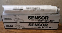 2 Micro Filters for Karcher Windsor Sensor Series Vacuum