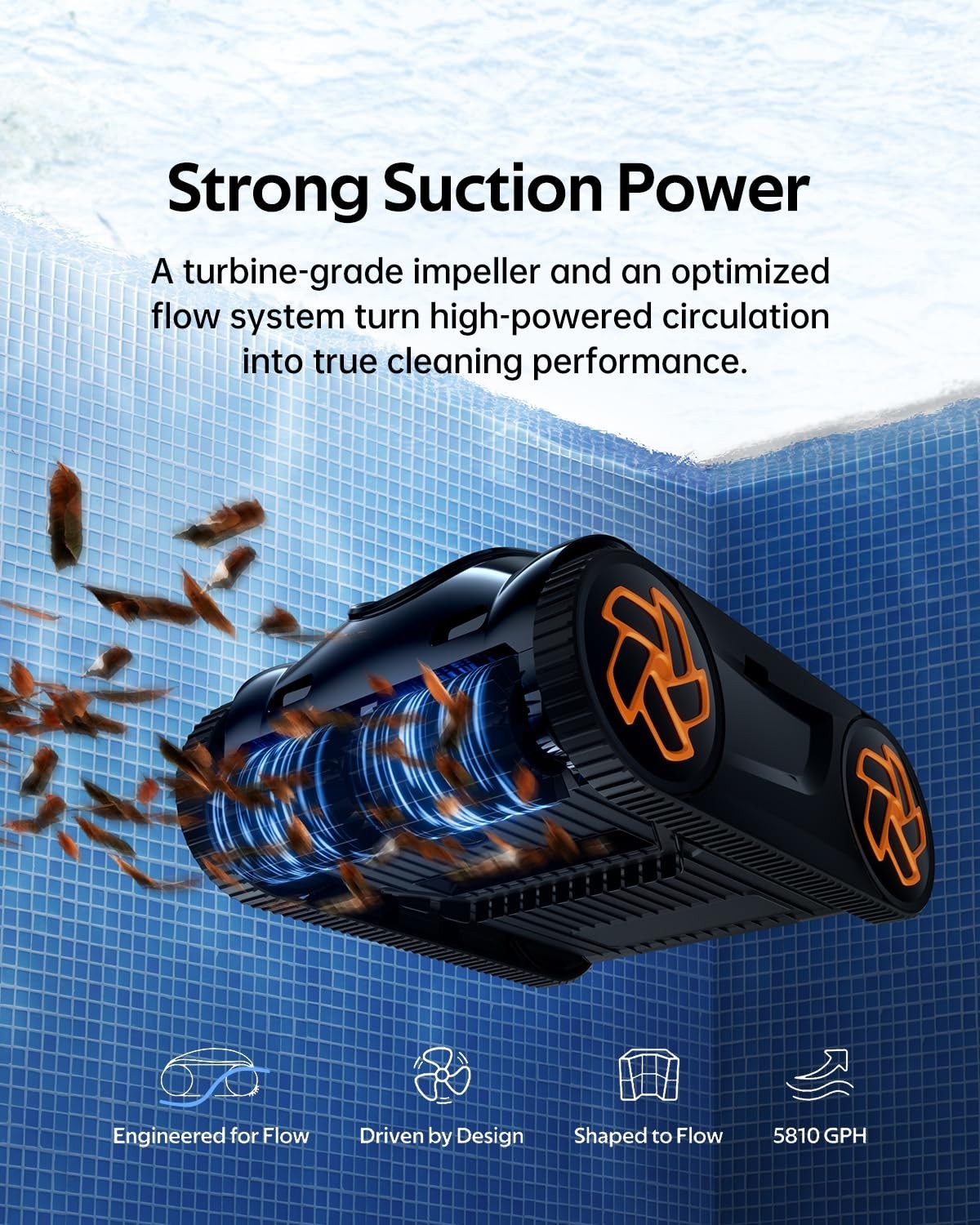 iGarden Pool Cleaner K40,4H Cordless Robotic Pool Vacuum for Inground Pools gallery
