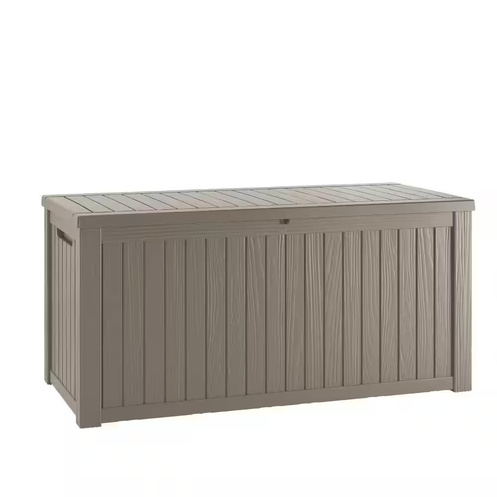 150 Gal. Resin Deck Box-Brown
