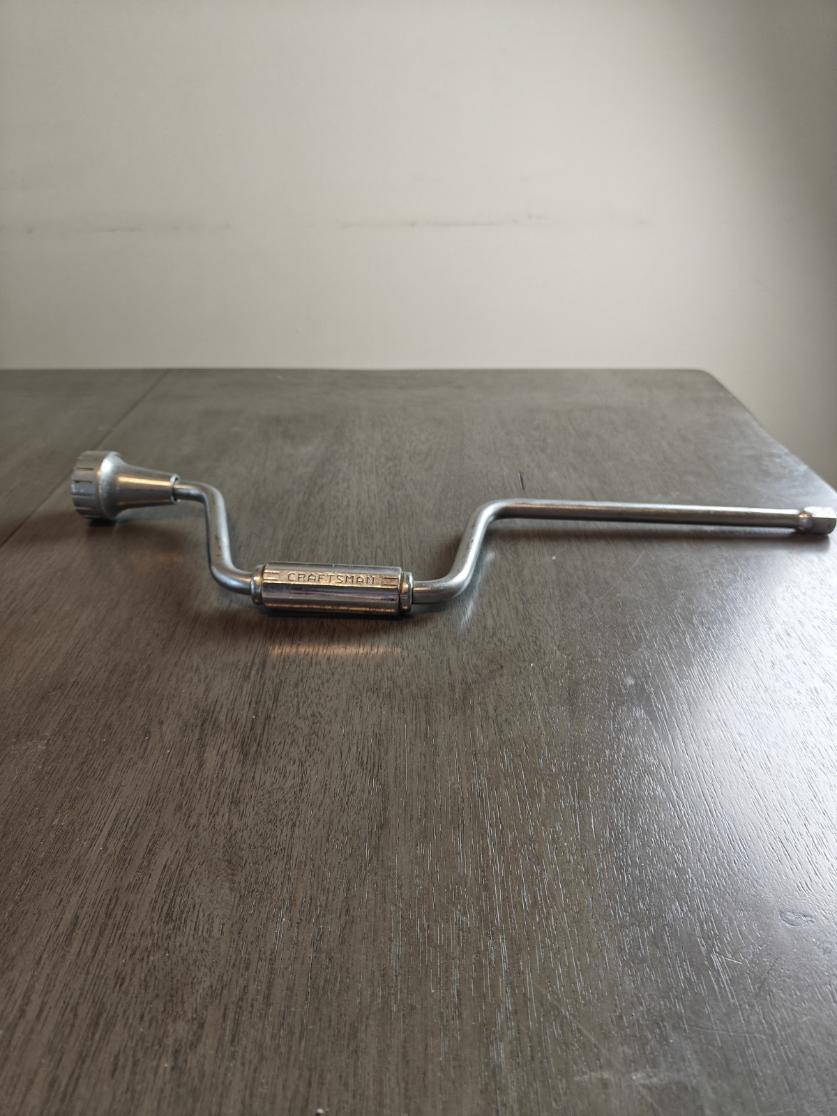 Craftsman 3/8 in Drive Speed Handle Swivel Head Non-Ratcheting Wrench Silver gallery