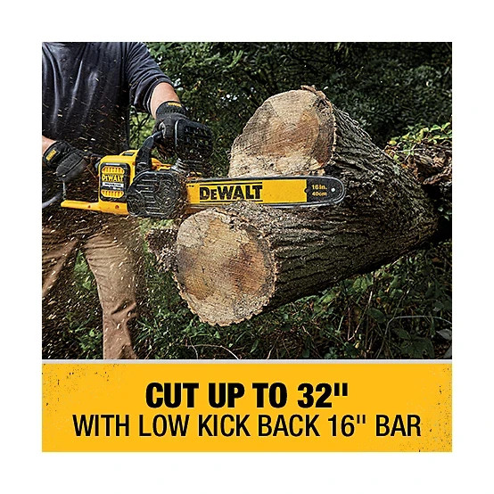 DEWALT 60V FLEXVOLT 16" Brushless Chainsaw Kit w/6Ah Battery/Charger DCCS670T1 gallery