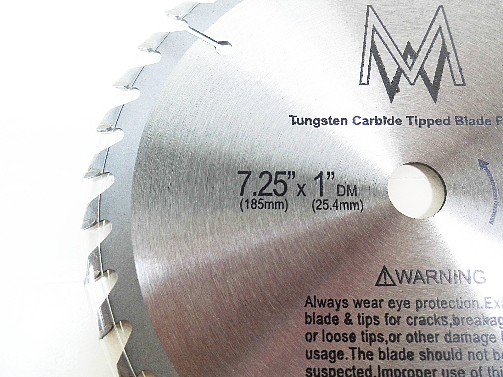 Carbide Tip Circular Saw Blade 7-1/4" Tungsten Steel 40 Teeth 8000 RPM for Wood gallery