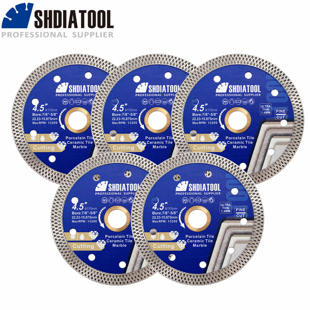 Mesh Saw Blade Diamond Turbo Disc 115mm/4.5'' Tile Ceramic Marble Cutting Wheel gallery