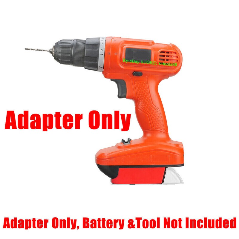 1x Adapter Convert for Milwaukee M18 Battery To for B&D 18V Old Ni-CD Tools gallery