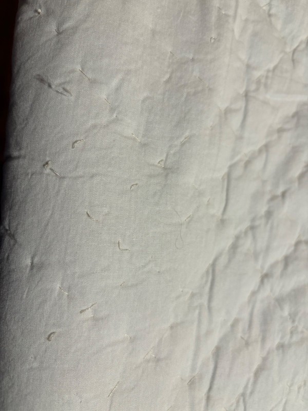 Pottery Barn LoveShackFancy Bow Embellished Quilt ~ Full/Queen & 1 sham~ READ gallery