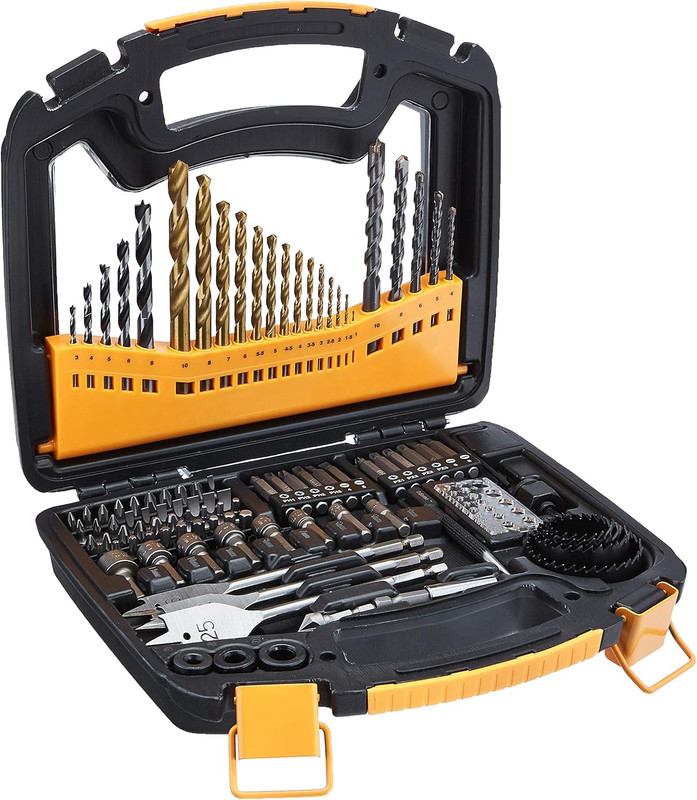 Drill & Driver Multi Bit Set, Alloy Steel Drill Bits for Metal, Wood, Plastic, M gallery