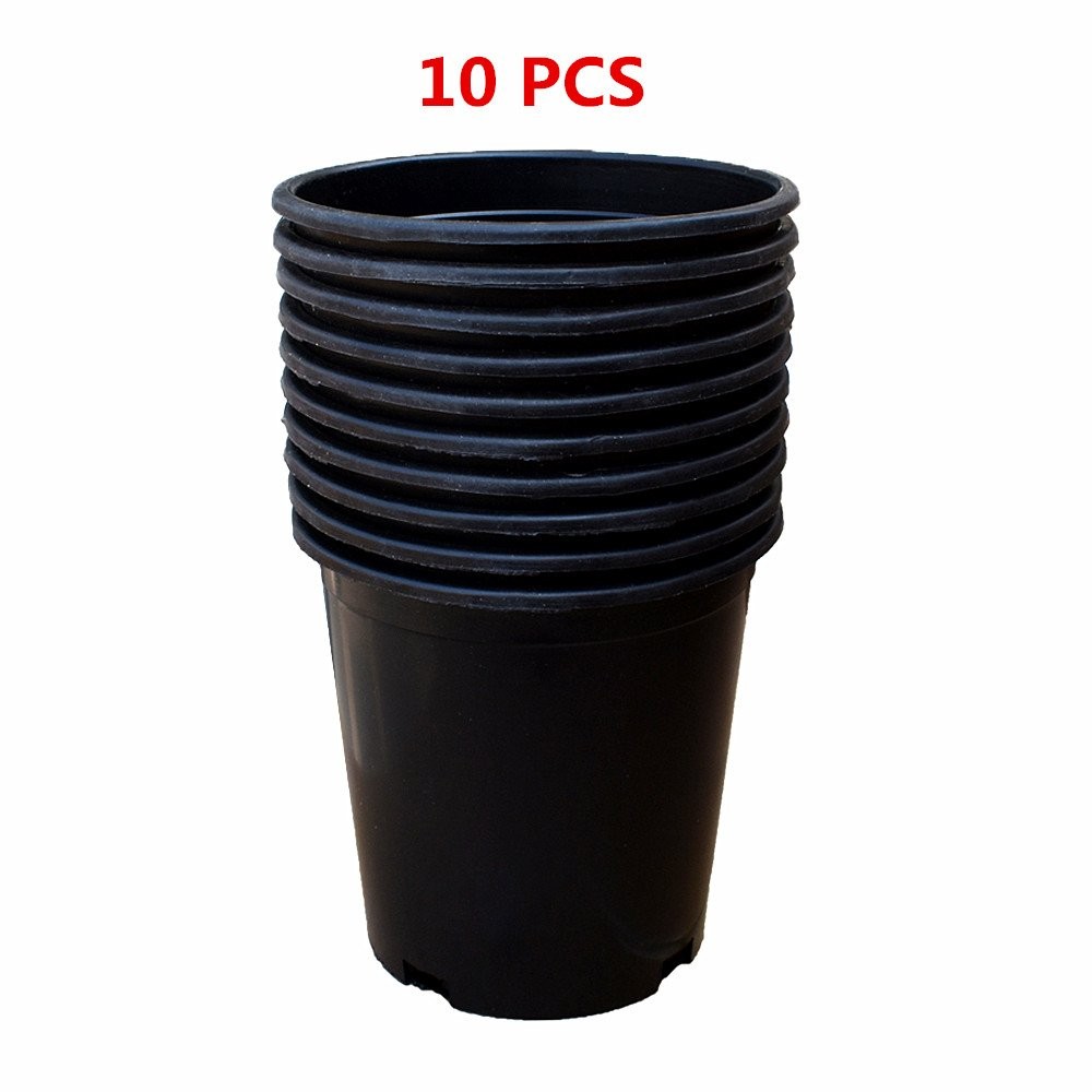 Labwork Heavy Duty Premium Plastic Nursery Plant Container Garden Planter Pot gallery