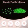2000-Pack Glow in the Dark Rocks, 0.31"-0.47" Resin Pebbles Stones [Cyan] gallery