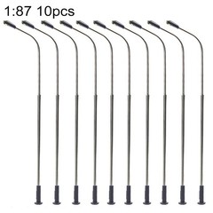 Model Street Lights 10.8cm Single Head 10Pcs Street Train Kit Brand New
