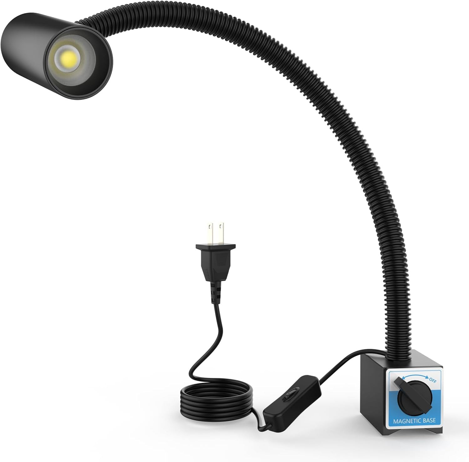 1500 Lumens LED Magnetic Work Light with Flexible Gooseneck and Strong Base gallery