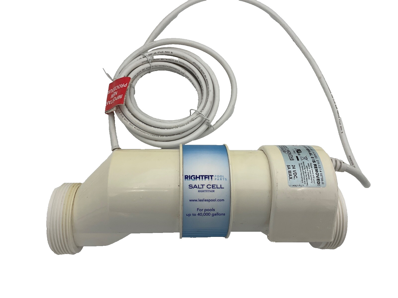 Rightfit Hayward AquaRite Replacement Turbo Salt Cell T-Cell 15 40000 Gallons gallery