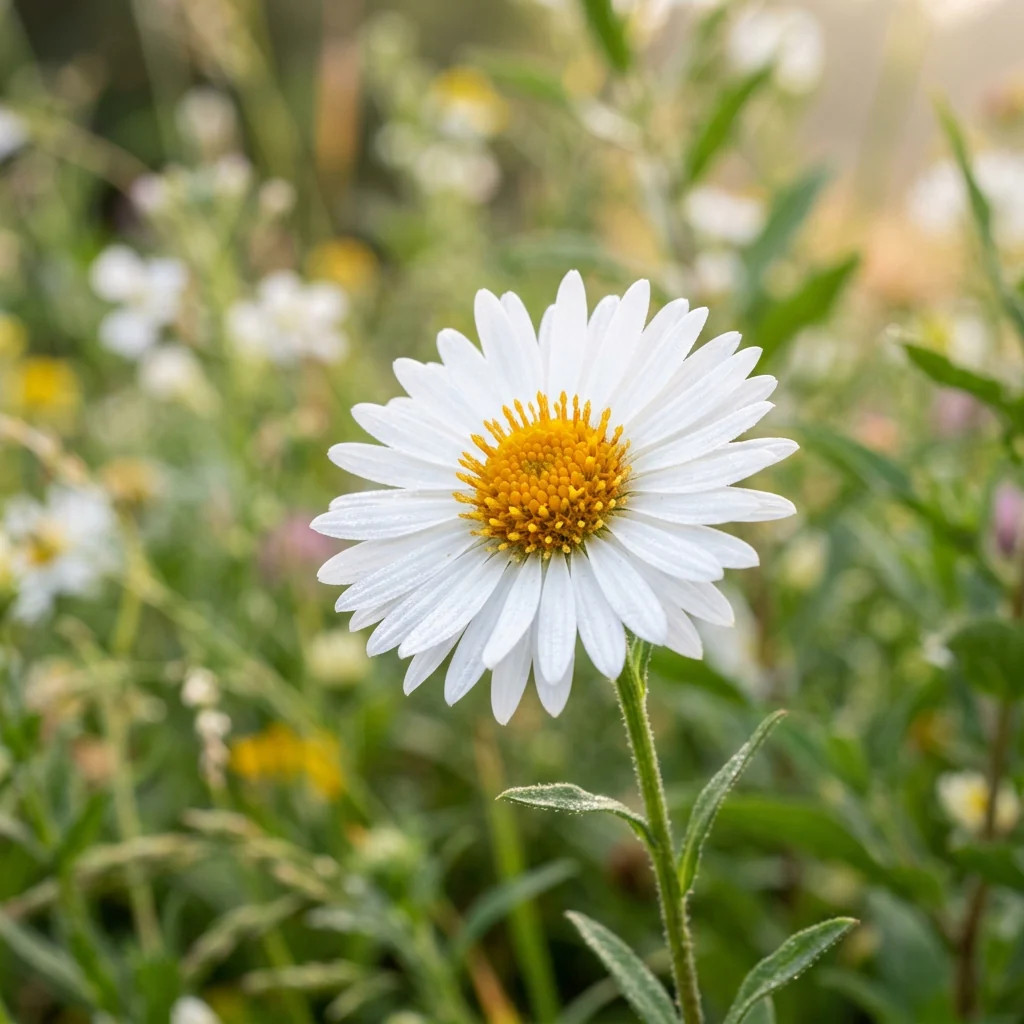50 White Aster Seeds for Planting - Vibrant Heirloom Perennial Garden Floral gallery