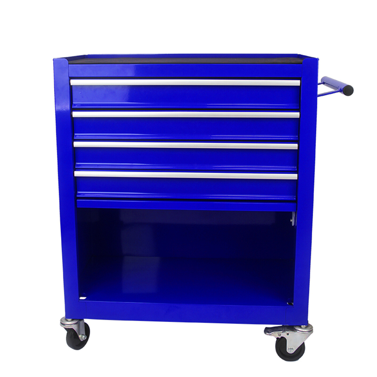 4 Drawers Rolling Tool Box Cart Chest Tool Garage Storage Cabinet with Wheels US gallery