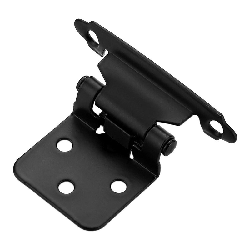 2pcs Self Closing Cabinet Door Hinges with Screws Carbon Steel 3 Colour Hardware gallery