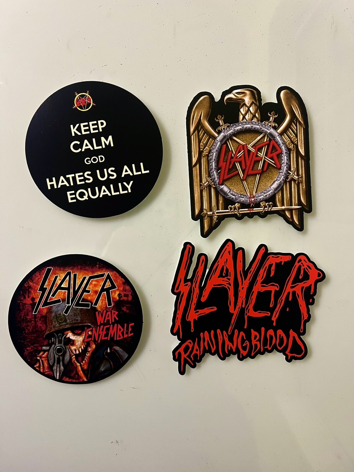 Slayer Sticker Pack - Heavy Metal Sticker Pack, Thrash Metal Sticker Pack gallery