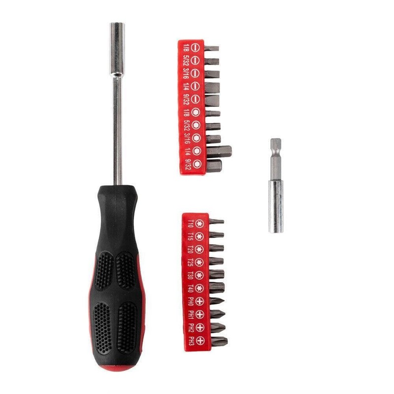 39-Piece Tool Set - General Household Hand Tool Kit with Plastic Toolbox Storage gallery