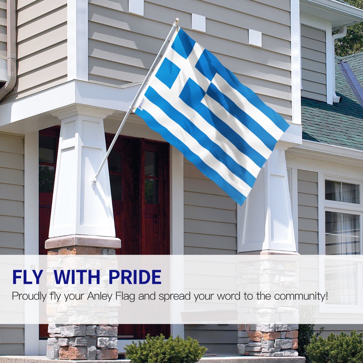 Anley Fly Breeze 3x5 Foot Greece Flag - Greek National Flags Polyester gallery