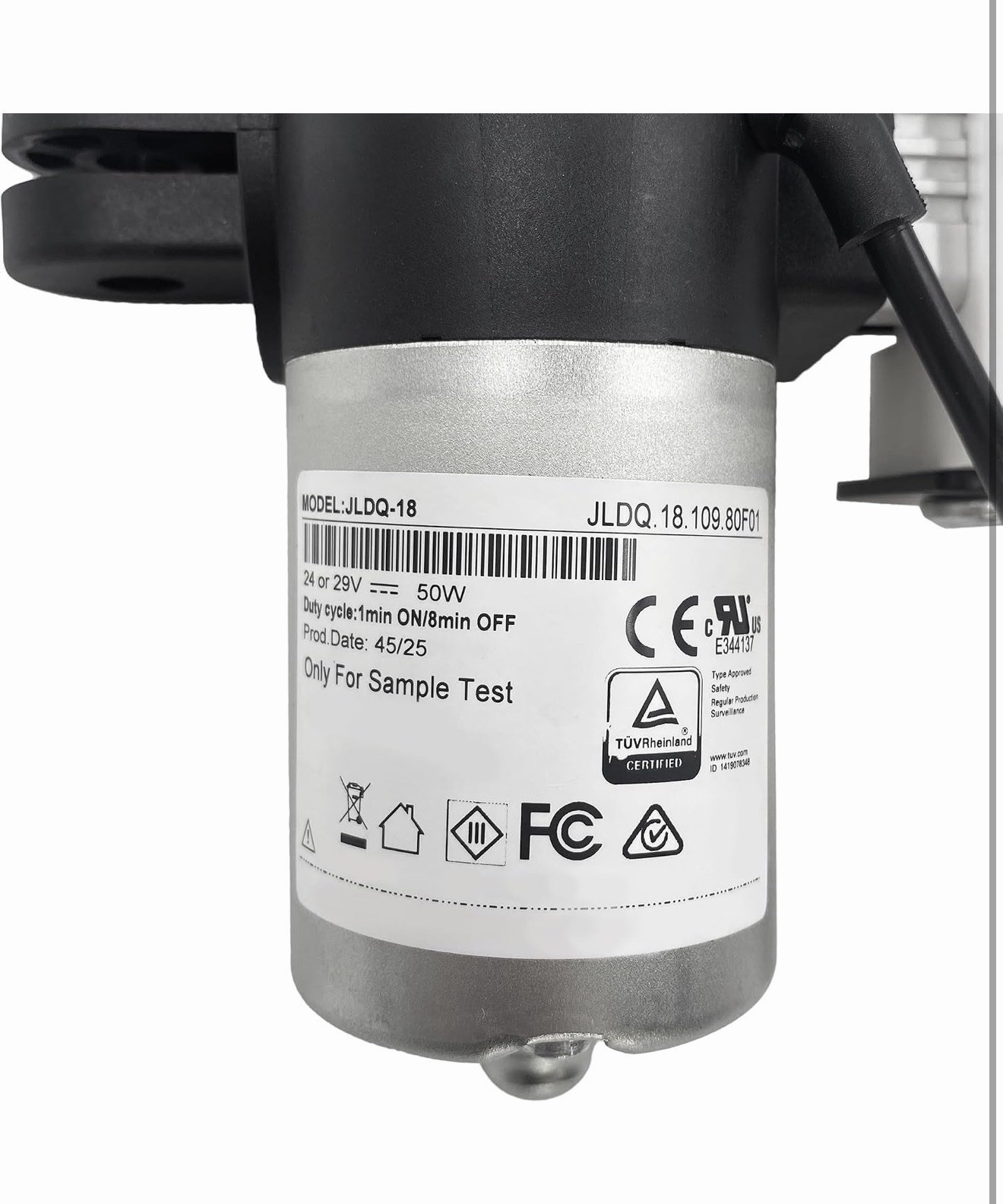 Motor Model JLDQ.18.109.80F01 for Power Recliner Linear Actuator JLDQ.12.109.80 gallery