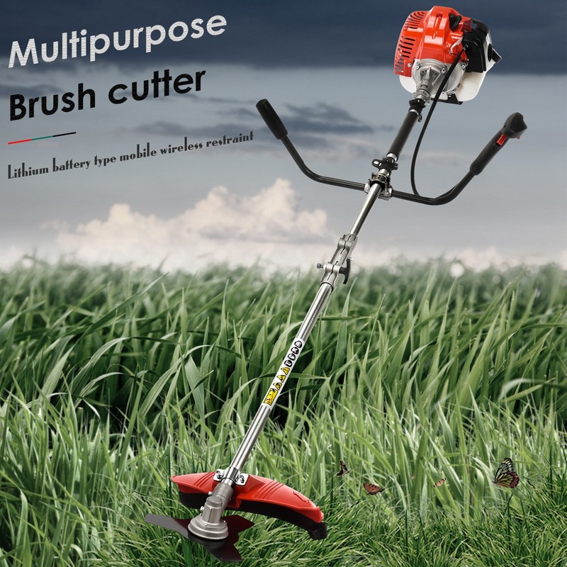 52CC 2-Stroke Gas String Trimmer & Brush Cutter Straight Shaft Weed Eater Multi gallery