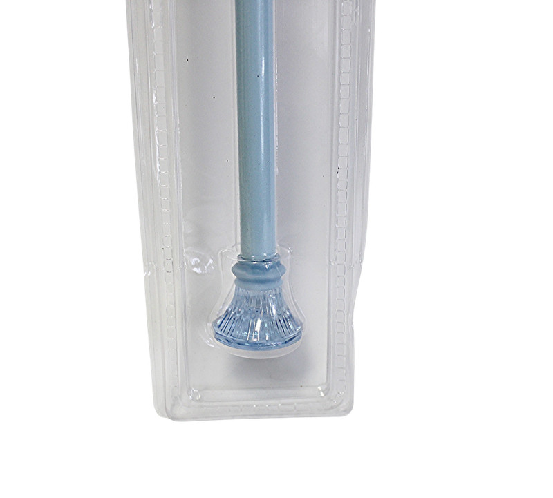 2 Pack Complete Drapery Curtain Rod Set Blue Size 28-48 inches gallery