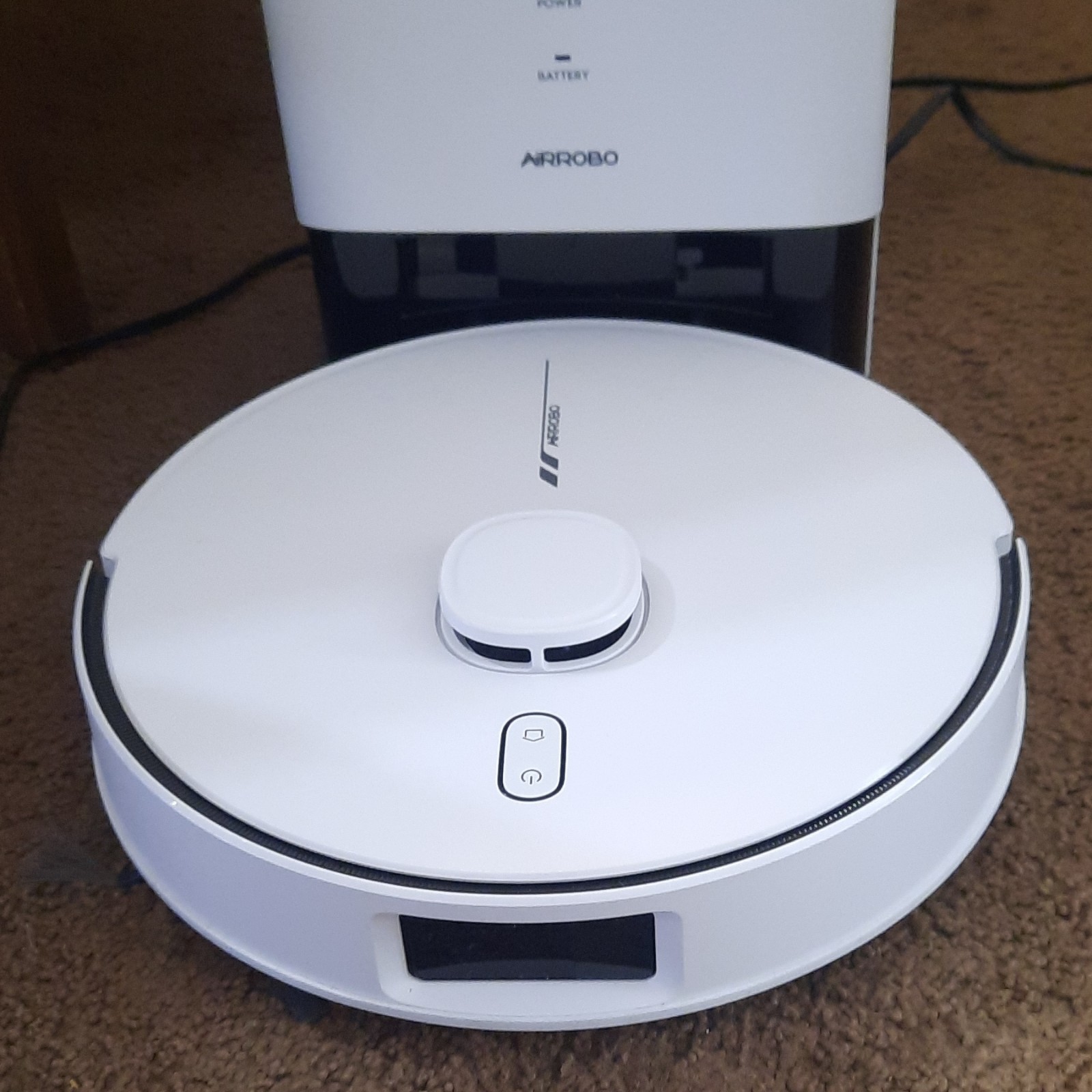 AIRROBO L60+ Robotic Vacuum Cleaner, Charging Base & Dust Bag, Auto Recharge gallery