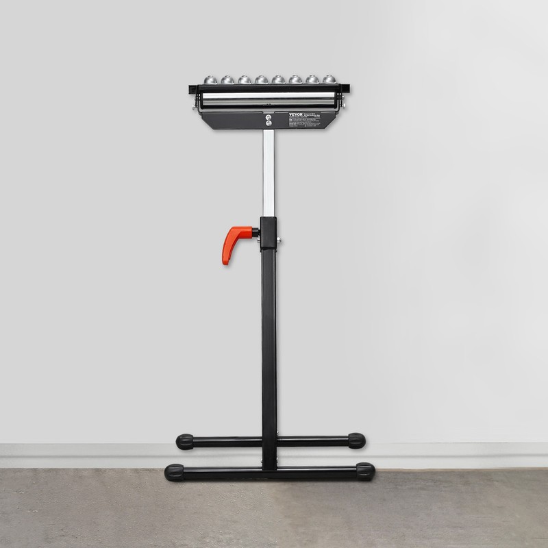 Folding Roller Stand Max Load 300 lb Adjustable 26.8-42.5 in for Woodworking gallery