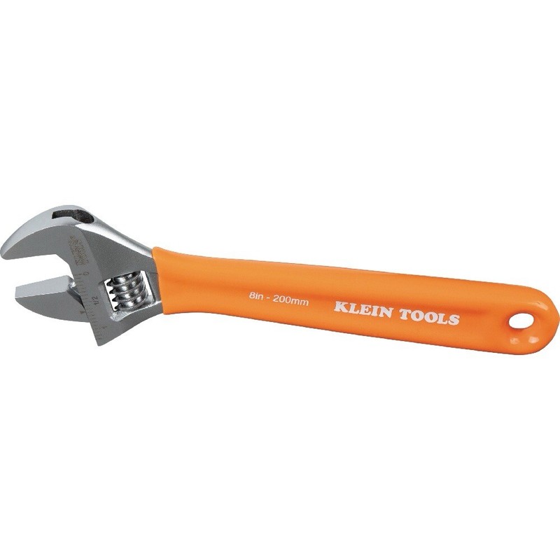 Klein Tools O5076 Extra-Capacity Adjustable Wrench, 6.5-Inch gallery