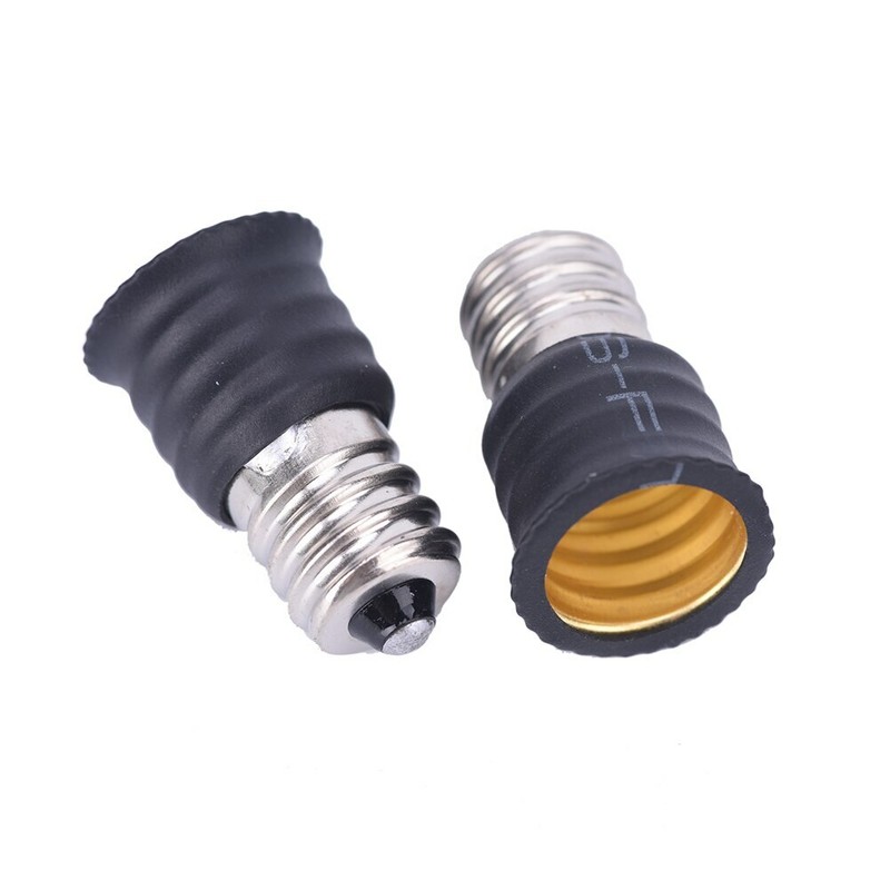 10pcs E12 TO E14 BASE LED BULB LAMP LIGHT SCREW HOLDER ADAPTER SOCKET CONVERTER gallery