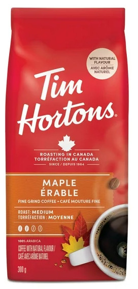 Tim Hortons Maple Ground Coffee, 300g gallery