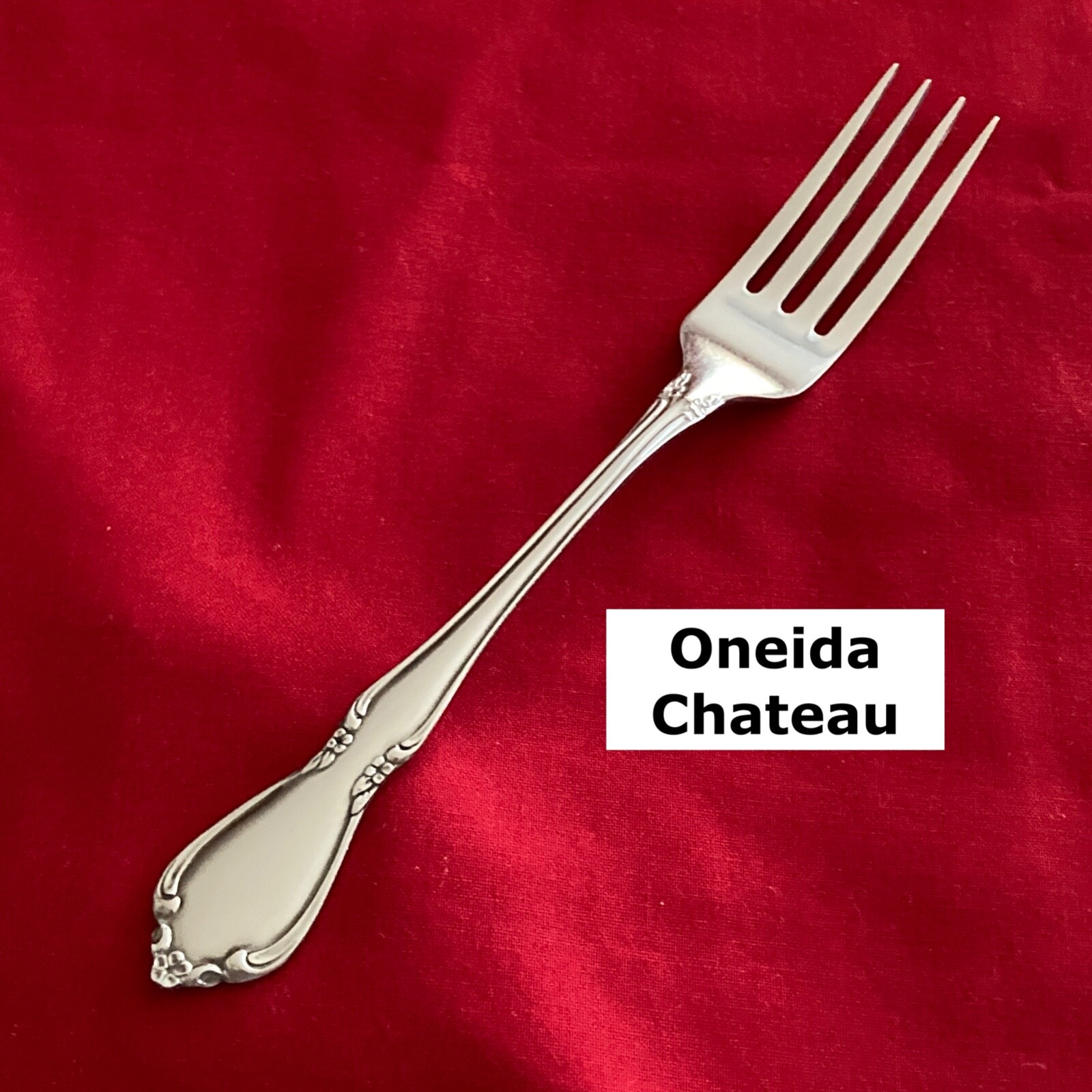 Oneida CHATEAU Dinner Fork 7 1/4" Stainless Steel Flatware gallery